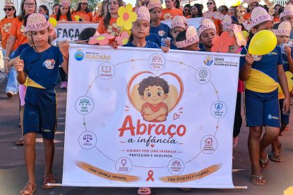Prefeitura Municipal de Riachão realiza Caminhada Maio Laranja em defesa das crianças e adolescentes