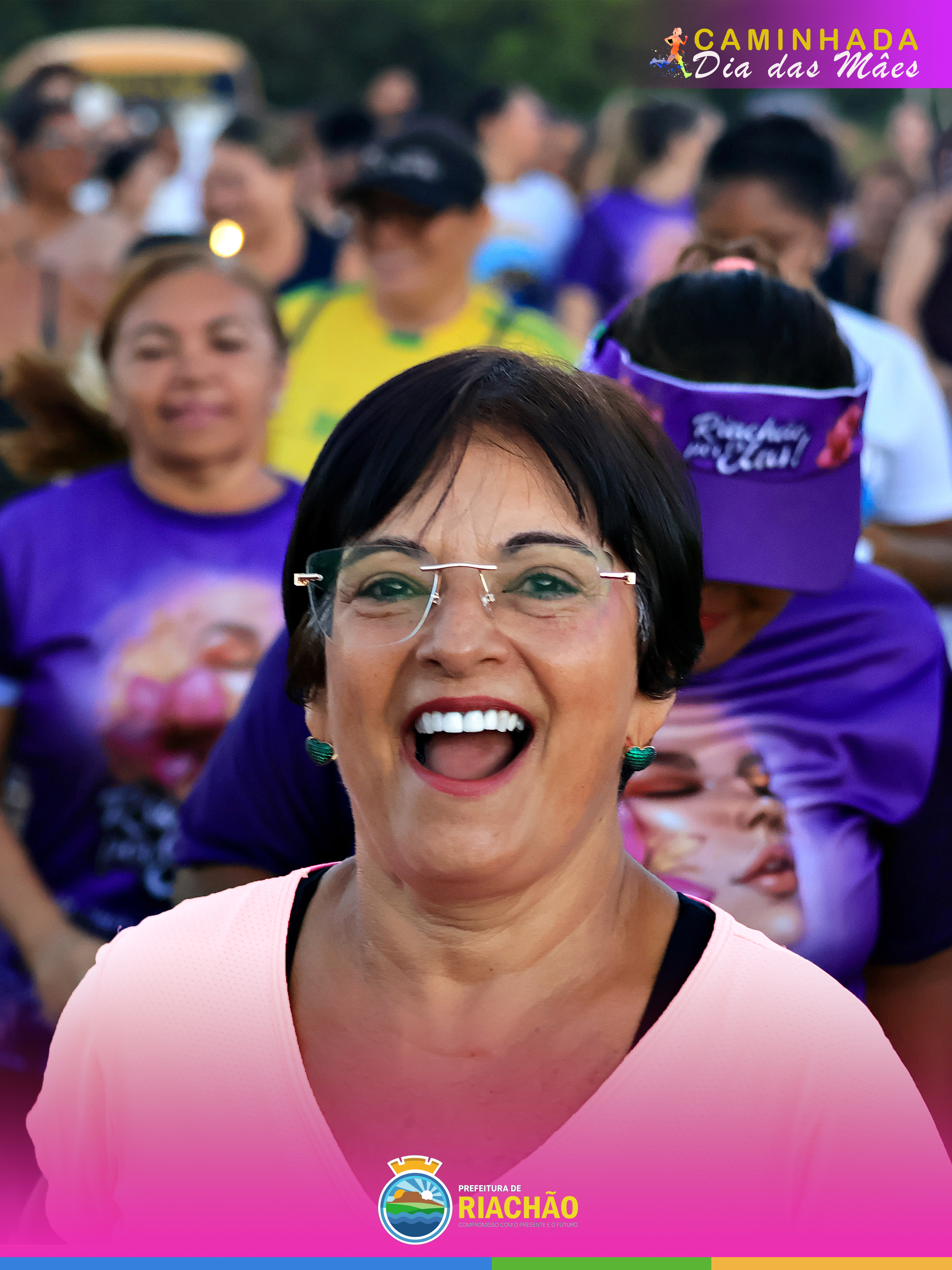 Em homenagem ao Dia das Mães, a Prefeitura de Riachão, por meio cretaria Municipal de Saúde, realizou a Caminhada e Aulão Fitness “Riachão se Mexe”.